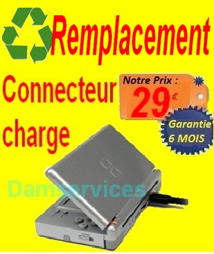 REMPLACEMENT  connecteur charge
